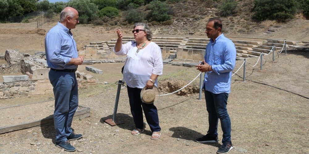Προστασία και αναβάθμιση του αρχαίου θεάτρου Μαρώνειας απ’ την Περιφέρεια ΑΜΘ, με πόρους του ΕΣΠΑ