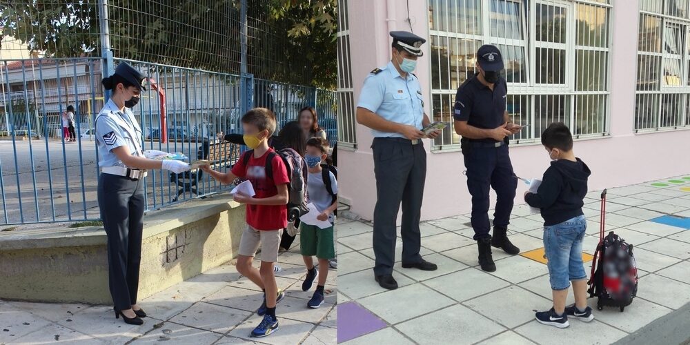 Η Ελληνική Αστυνομία βρέθηκε στο ξεκίνημα των δημοτικών σχολείων της Θράκης