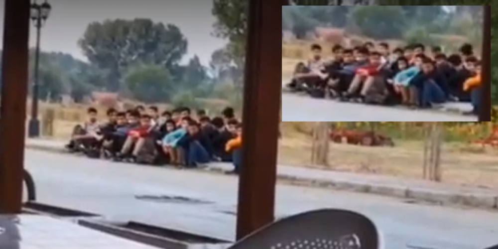 Ορεστιάδα: Πάνω από 30 λαθρομετανάστες περιφέρονταν χθες μέσα στο Ορμένιο (ΒΙΝΤΕΟ)