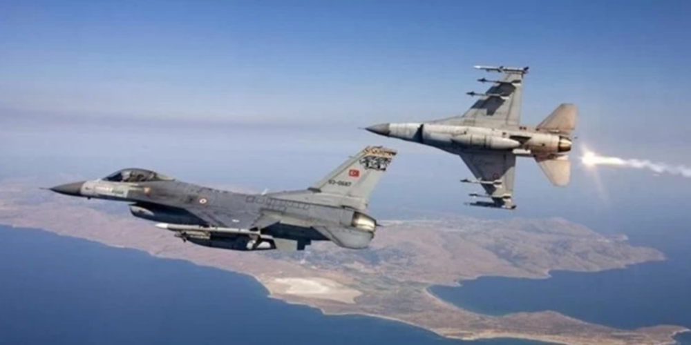 Νέα τουρκική πρόκληση: Υπερπτήση F-16 πάνω από νησίδα στη Σαμοθράκη