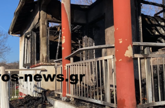 Ορεστιάδα: Πυρκαγιά κατέστρεψε ολοσχερώς σπίτι στη Νέα Βύσσα (ΒΙΝΤΕΟ)