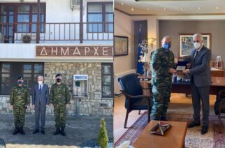 Σουφλί: Επίσκεψη Διοικητή Δ’ Σώματος Στρατού στον δήμαρχο Παναγιώτη Καλακίκο