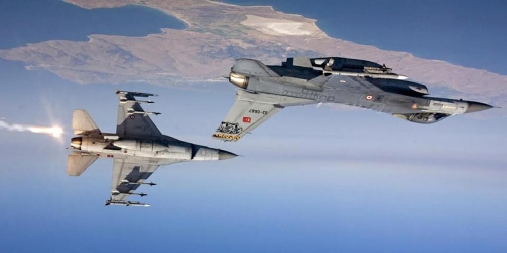 Υπέρπτηση από τουρκικό F-16 κοντά στη Σαμοθράκη