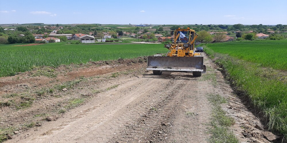 Διδυμότειχο: Ξεκίνησε η αποκατάσταση της αγροτικής οδοποιίας απ’ τον Δήμο