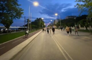 Αλεξανδρούπολη: Ξεκινούν οι βόλτες στην παραλιακή- Θα παραμένει κλειστή για οχήματα τα βράδια
