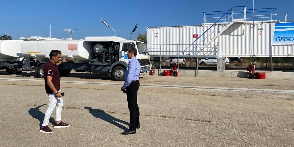 Δριτσάκος: “Ο Διεθνής Αερολιμένας Αλεξανδρούπολης με την αποθήκη αεροπορικού καυσίμου μπαίνει στην υψηλότερη βαθμίδα παροχής υπηρεσιών”