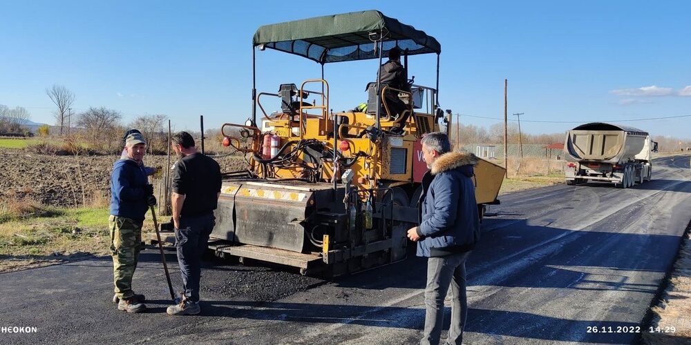 Ορεστιάδα: Ολοκληρώνεται στο Ορμένιο η ασφαλτόστρωση του δρόμου που συνδέει χωριό και Σιδηροδρομικό σταθμό (ΒΙΝΤΕΟ)