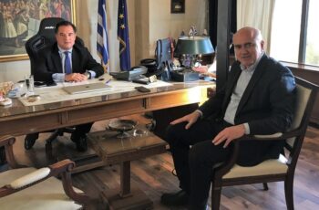 Νέο ΕΣΠΑ 2021-2027: Συνάντηση Περιφερειάρχη Χ.Μέτιου με Άδωνι Γεωργιάδη και συνεδρίαση Επιτροπής Παρακολούθησης στην Αλεξανδρούπολη