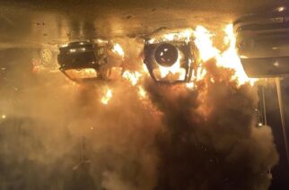 Αλεξανδρούπολη: Όλα τα ενδεχόμενα, για την κόλαση φωτιάς στο πάρκινγκ του αεροδρομίου, εξετάζει η Πυροσβεστική