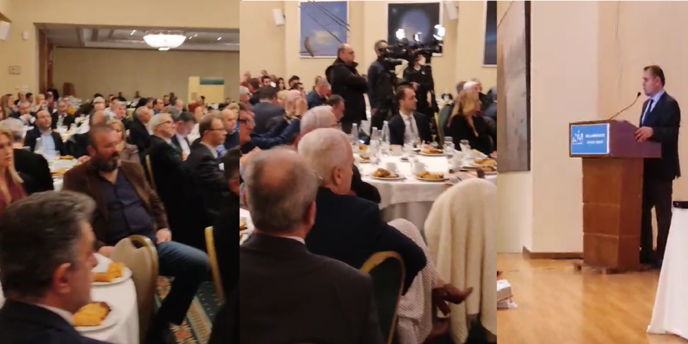 Αλεξανδρούπολη: Μηνύματα σε πολλές κατευθύνσεις έστειλε ο υπουργός Νίκος Παναγιωτόπουλος στην πίτα ΔΕΕΠ Ν.Δ Έβρου (ΒΙΝΤΕΟ)