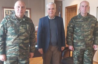 Επίσκεψη Διοικητή του Δ’ Σώματος Στρατού στην περιοχή Σουφλίου – Συνάντηση με τον δήμαρχο Π.Καλακίκο