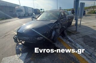 Κήποι Έβρου: Παραλίγο τραγωδία, όταν οδηγός Ι.Χ. έπεσε πάνω σε παρκαρισμένα αυτοκίνητα και συνελήφθη