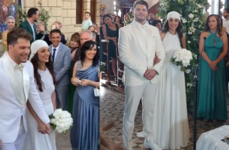 Παντρεύτηκαν χθες ο τραγουδιστής Λούκας Γιώρκας με την Εβρίτισσα δικηγόρο Βασιλική Σαλαμπάση (ΒΙΝΤΕΟ)