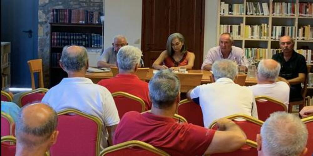 Αλεξανδρούπολη: Συνάντηση της Προέδρου του ΣΕΓΑΣ Σοφίας Σακοράφα, με εκπροσώπους σωματείων Ανατολικής Μακεδονίας-Θράκης