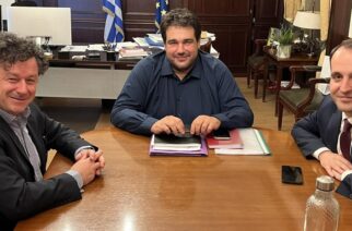 Ορεστιάδα: Συνάντηση του νέου δημάρχου Διαμαντή Παπαδόπουλου, με τον Αναπληρωτή υπουργό Εσωτερικών Θόδωρο Λιβάνιο