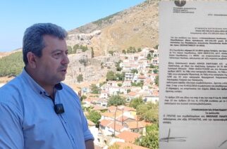 Γαλατούμος: Αποχώρησε από δήμαρχος, υπογράφοντας τό έργο αποκατάστασης βατότητας οδικού δικτύου Σαμοθράκης