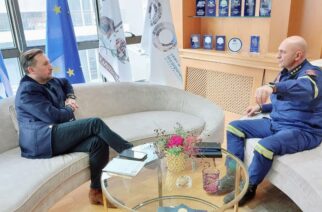Αλεξανδρούπολη: Συνάντηση του δημάρχου Γιάννη Ζαμπούκη με το νέο Διοικητή Π.Υ. Έβρου, Πασχάλη Χουρτερούδη